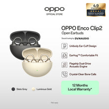 Load image into Gallery viewer, OPPO Enco Clip2 Open Earbds / Unibody Ear Cuff Design / AI Translate / Dual Connection
